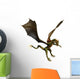 Dragon Landing Wall Decal