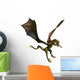 Dragon Landing Wall Decal