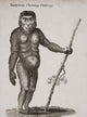Satyrus, Ourang Outang Engraved By Barlow, 18Th Century Wall Mural