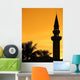 Minaret Sunset Wall Mural