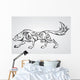 Wolf Tattoo Wall Decal
