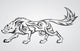 Wolf Tattoo Wall Decal