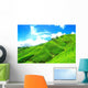 Tea Plantation Cameron Highland Wall Decal Design 2