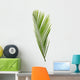Feuille Verte Palmier Fond Wall Mural