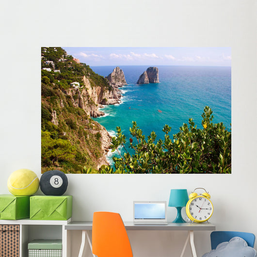 Italy Capri Island Wall Decal