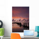 Romantic and Dramatic Red Wall Decal Design 2