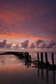 Romantic and Dramatic Red Wall Mural