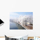 Winter Banks Danube Wall Mural