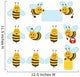 Busy Honeybees Bee Wall Decal
