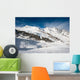 Saas Fee mountain range Wall Mural
