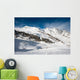 Saas Fee mountain range Wall Mural