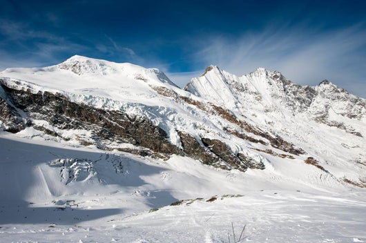 Saas Fee mountain range Wall Mural