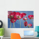 Pink Flowers Wall Mural