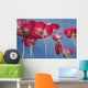 Pink Flowers Wall Mural