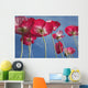 Pink Flowers Wall Mural