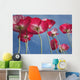 Pink Flowers Wall Mural
