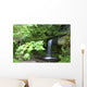 Waterfall In The Forest Wall Mural