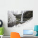 Waterfall In Winter Wall Mural