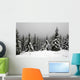 Snow-covered Resin Goetheweg Middle Wall Decal