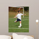 Teen Soccer Player in Action Wall Mural