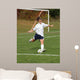 Teen Soccer Player in Action Wall Mural