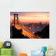 San Francisco Sunset Wall Mural