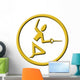 Fencing Wall Decal
