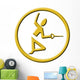 Fencing Wall Decal