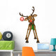 Toon Reindeer 2 Wall Decal