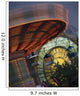 Midway Rides Wall Mural
