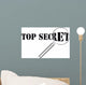 top secret Wall Decal