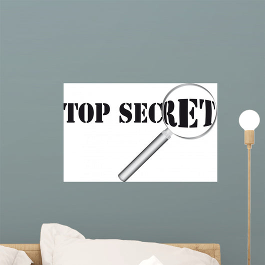 top secret Wall Decal