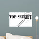 top secret Wall Decal