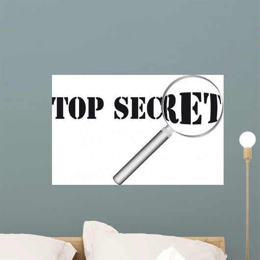 top secret Wall Decal