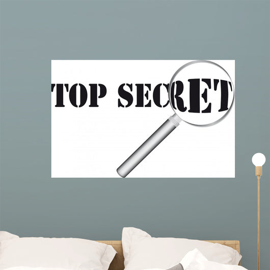 top secret Wall Decal