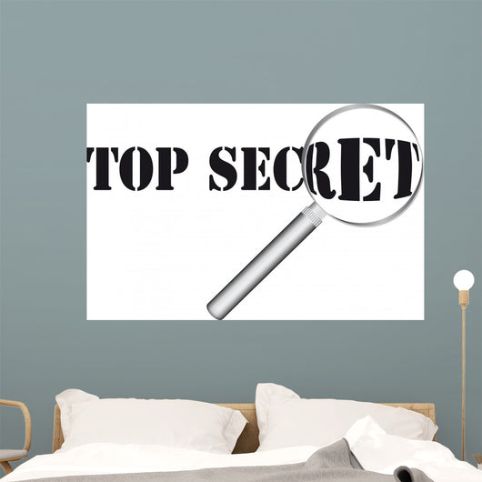 top secret Wall Decal