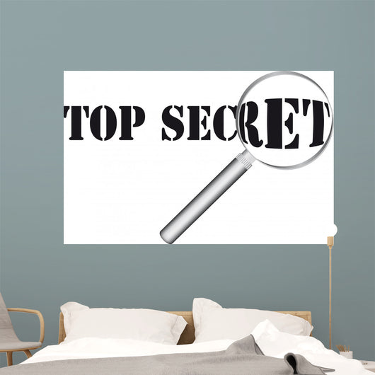 top secret Wall Decal
