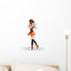 Girl Figure Skater Wall Mural