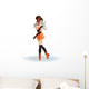 Girl Figure Skater Wall Mural