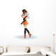 Girl Figure Skater Wall Mural