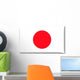 japan fahne flag Wall Decal