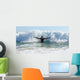 Man Body Surfing Wall Mural