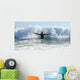 Man Body Surfing Wall Mural