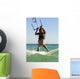 Man Kite Surfing Wall Mural