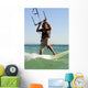 Man Kite Surfing Wall Mural
