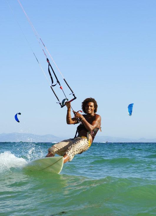 Man Kitesurfing Wall Mural