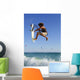 Young Man Kite Surfing Wall Mural