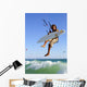 Young Man Kite Surfing Wall Mural