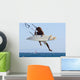 Man Kitesurfing Wall Mural
