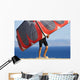 Man Holding Kite For Surfing Wall Mural